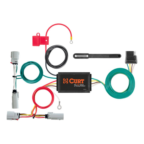 CURT 56323 - Custom Wiring Harness 4-Way Flat Output Select Cadillac CT6