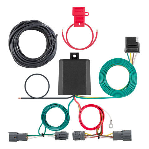 CURT 56328 - Custom Wiring Harness 4-Way Flat Output Select Kia Sorento