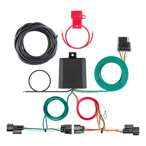 CURT 56402 - Custom Wiring Harness 4-Way Flat Output Select Honda Accord
