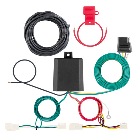 CURT 56417 - Custom Wiring Harness 4-Way Flat Output Select Toyota Camry