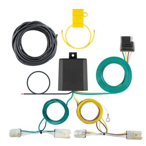 CURT 56425 - Custom Wiring Harness 4-Way Flat Output Select Nissan Murano