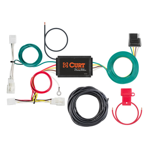 CURT 56430 - Custom Wiring Harness 4-Way Flat Output Select Lexus ES350