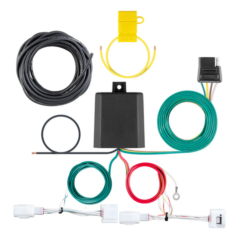 CURT 56435 - Vehicle-Side Custom 4-Pin Trailer Wiring Harness Fits Select Mazda 3