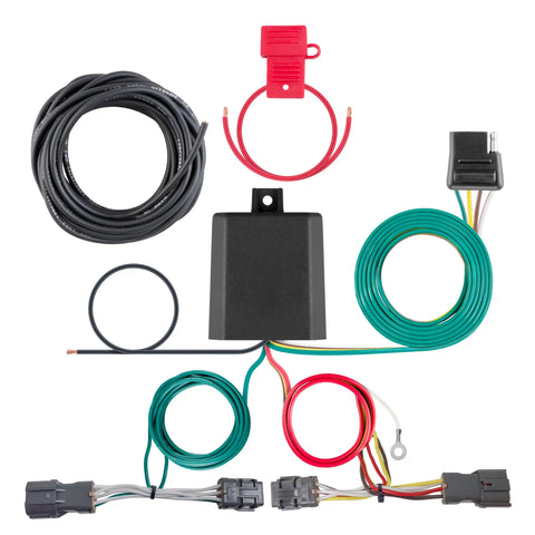 CURT 56442 - Custom Wiring 4-Way Flat Output Select Hyundai Entourage Kia Sedona Seltos