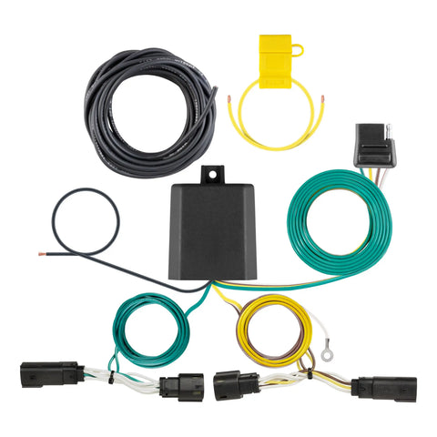 CURT MFG 56507 CUSTOM WIRING HARNESS  4-WAY FLAT O