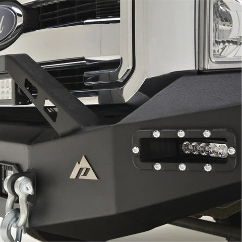 Paramount Automotive 57-0114 - 11-16 Ford F-250/F-350/F-450 LED Front Winch Bumper
