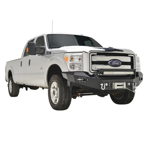 Paramount Automotive 57-0114 - 11-16 Ford F-250/F-350/F-450 LED Front Winch Bumper