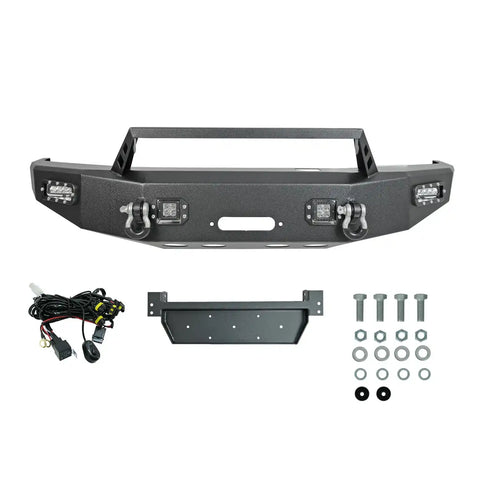Paramount Automotive 57-0138 - 17-21 Ford F-250/F-350/F-450 LED Front Winch Bumper