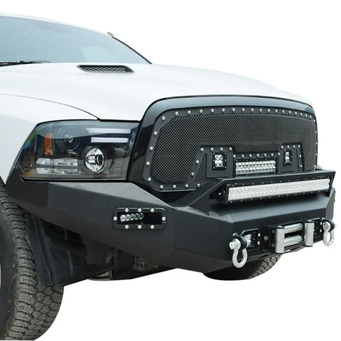 Paramount Automotive 57-0204 - 13-18 Dodge Ram 1500 LED Front Winch Bumper