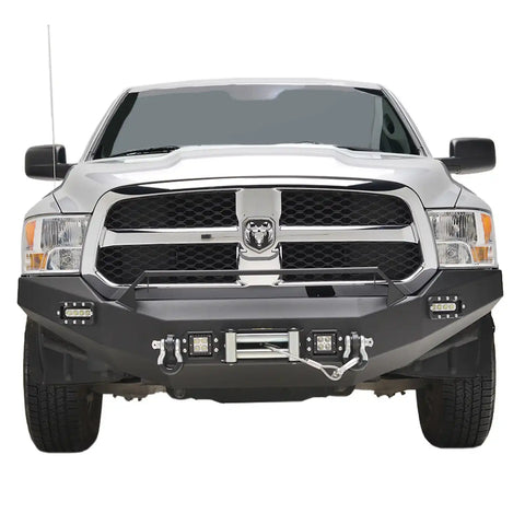 Paramount Automotive 57-0204 - 13-18 Dodge Ram 1500 LED Front Winch Bumper
