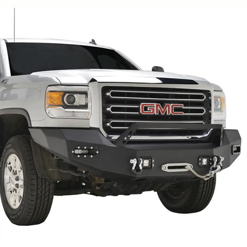 Paramount Automotive 57-0504 - 15-19 GMC Sierra 2500 LED Front Winch Bumper