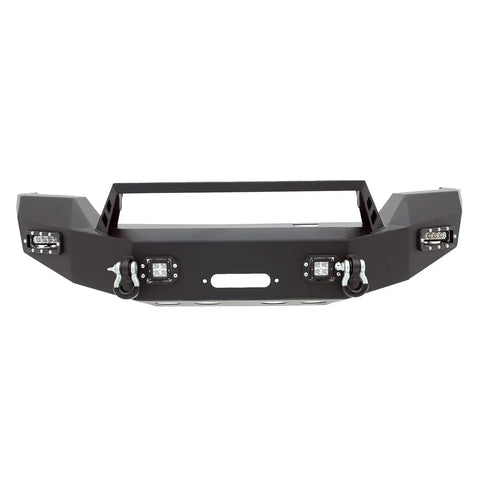 Paramount Automotive 57-0504 - 15-19 GMC Sierra 2500 LED Front Winch Bumper