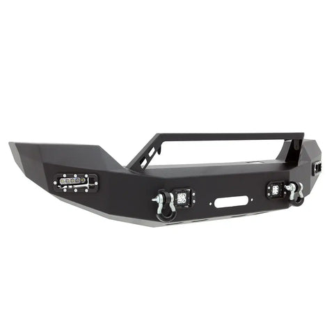 Paramount Automotive 57-0504 - 15-19 GMC Sierra 2500 LED Front Winch Bumper