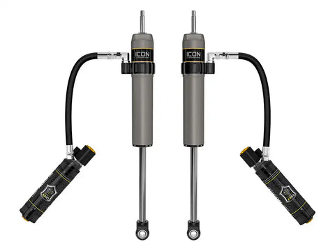 ICON Vehicle Dynamics FRDK_57808EP ICON 2024 Toyota Tacoma 0-1” Lift Rear V.S. 2.5 Aluminum Series Remote Reservoir Shocks W/ CDEV Pair