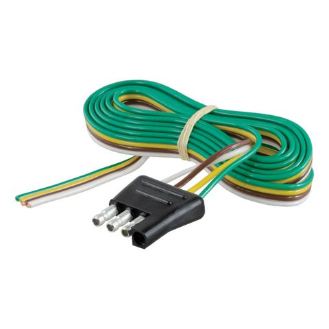 CURT 58032 - Trailer-Side 4-Pin Flat Wiring Harness with 48-Inch Wires