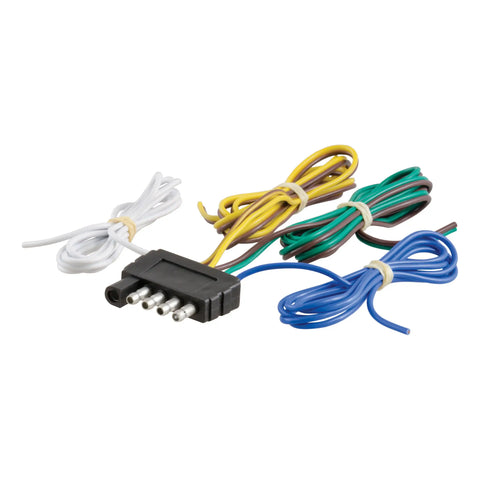 CURT 58540 - Trailer-Side 5-Pin Flat Wiring Harness with 48-Inch Wires