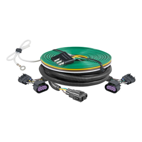 CURT 58931 - Custom Towed-Vehicle RV Wiring Select Chevrolet Cobalt Pontiac G5 Pursuit