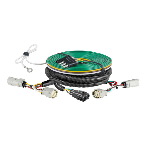 CURT 58983 - Custom Towed-Vehicle RV Wiring Harness Select Lincoln Aviator