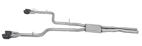 Gibson Performance Exhaust 617009-B Cat-Back Dual System Black Ceramic