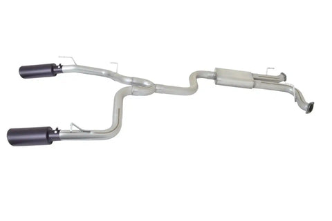 Gibson Performance Exhaust 618818B Black Elite Cat-Back Dual Split System Stainless