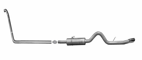 Gibson Performance Exhaust 619505 Turbo-Back Single System Stainless