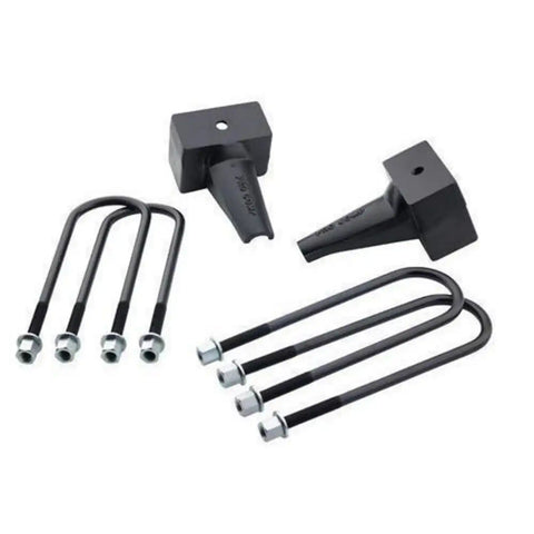 Pro Comp Suspension 62242 4 Inch Rear Lift Block With U-Bolt Kit