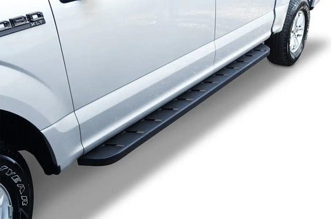 Go Rhino RB10 Running Boards Texture Powder Coated with Drop Step