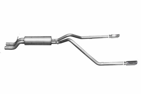 Gibson Performance Exhaust 65550 Cat-Back Dual Split System Stainless