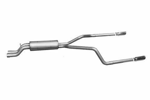 Gibson Performance Exhaust 65558 Cat-Back Dual Split System Stainless