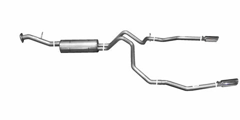 Gibson Performance Exhaust 65560 Cat-Back Dual Split System Stainless