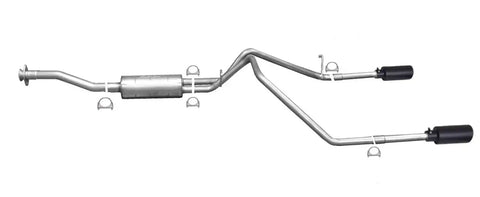 Gibson Performance Exhaust 65586B Black Elite Dual SplitExhaust System Stainless