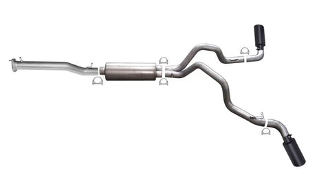 Gibson Performance Exhaust 65652B Black Elite Cat-Back Dual Extreme System Stainless