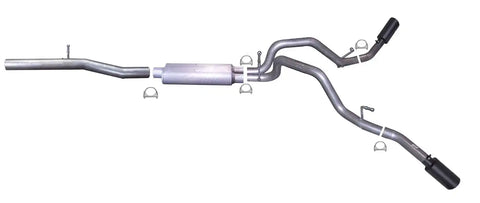 Gibson Performance Exhaust 65658B Black Elite Cat-Back Dual Extreme System Stainless