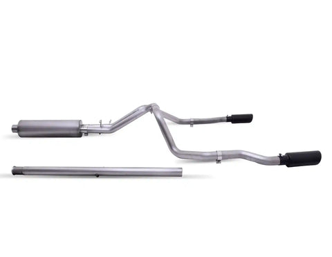 Gibson Performance Exhaust 65699B Black Elite Cat-Back Dual Split System Stainless