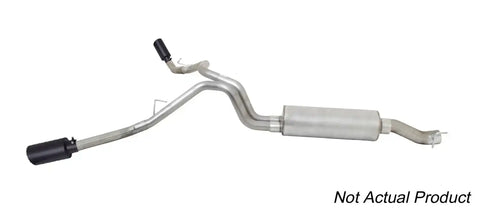 Gibson Performance Exhaust 65712B Black Elite Cat-Back Dual Extreme System Stainless