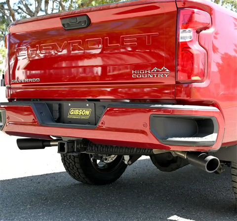 Gibson Performance Exhaust 65714B Black Elite Dual Extreme System Stainless