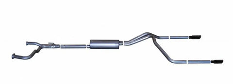 Gibson Performance Exhaust 68200B Black Elite Cat-Back Dual Split System Stainless