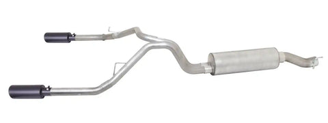 Gibson Performance Exhaust 69116B Black Elite Cat-Back Dual Split System Stainless