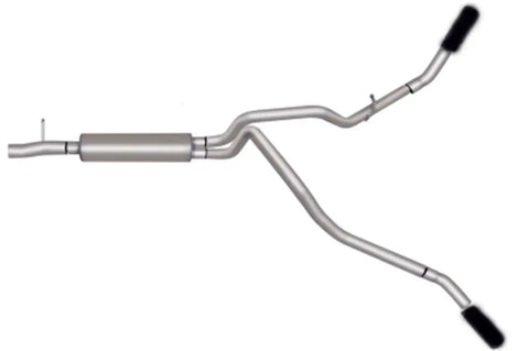 Gibson Performance Exhaust 69131B Black Elite Dual Extreme System Stainless