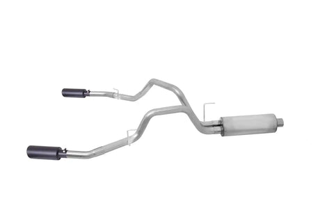 Gibson Performance Exhaust 69539B Black Elite Cat-Back Dual Split System Stainless
