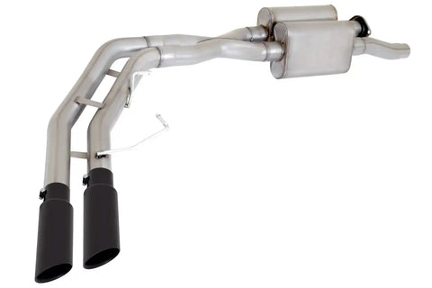 Gibson Performance Exhaust 69549-B Black Elite Cat-Back Super Truck System Stainless