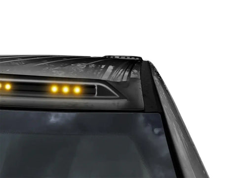 Auto Ventshade (AVS) 698004-AXR - AeroCab Marker Light Color Match with five amber LED Bril Blk Crystal Perlcoat