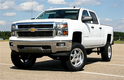 Superlift K180 6.5 Lift Kit-07-16 Silv/Sierra 1500 2WD w Cast Steel Ctrl Arms SL Rr Shocks