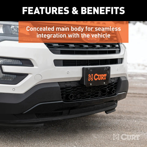 CURT 70114 - Custom Tow Bar Base Plate Select Ford Explorer