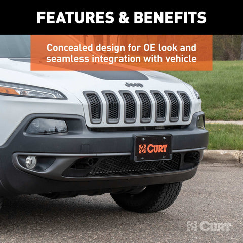 CURT 70134 - Custom Tow Bar Base Plate