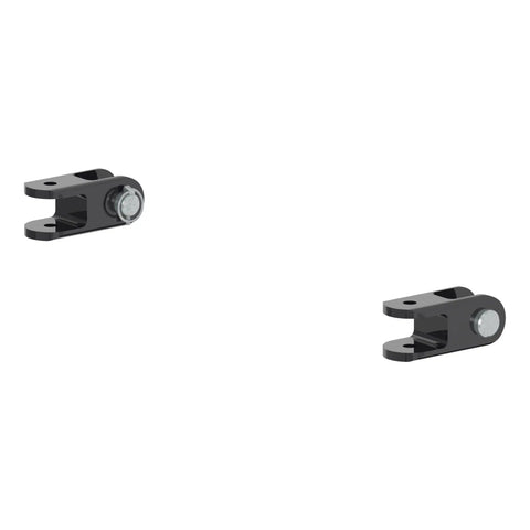 CURT 70140 - Custom Tow Bar Base Plate Brackets for Dinghy Towing Fits Select