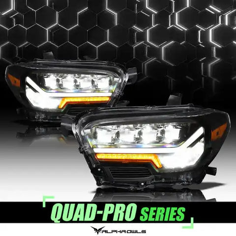 Alpha Owls 7162969 - Quad-Pro Series Headlights