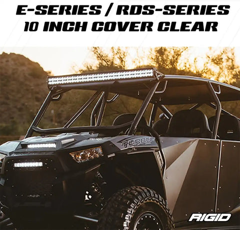 RIGID Industries 110923 - COVER 10in. E-SERIES CLR