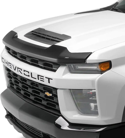 Auto Ventshade (AVS) 322196 - Aeroskin Hood Protector 2021-2023 Ford F-150 | Low Profile/Flush Smoke