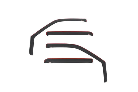 Westin 72-37907 - Matte In-Channel Wind Deflector 4pc